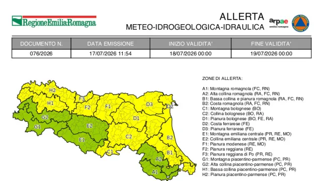 Allerta Meteo n.76/2026