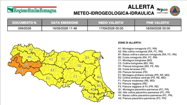 allerta 099/2026
