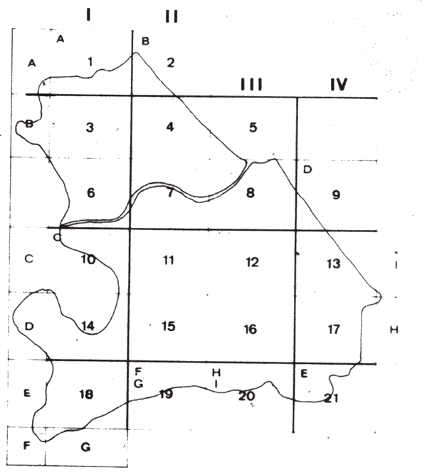 Mappa cliccbile del Piano Regolatore 1975