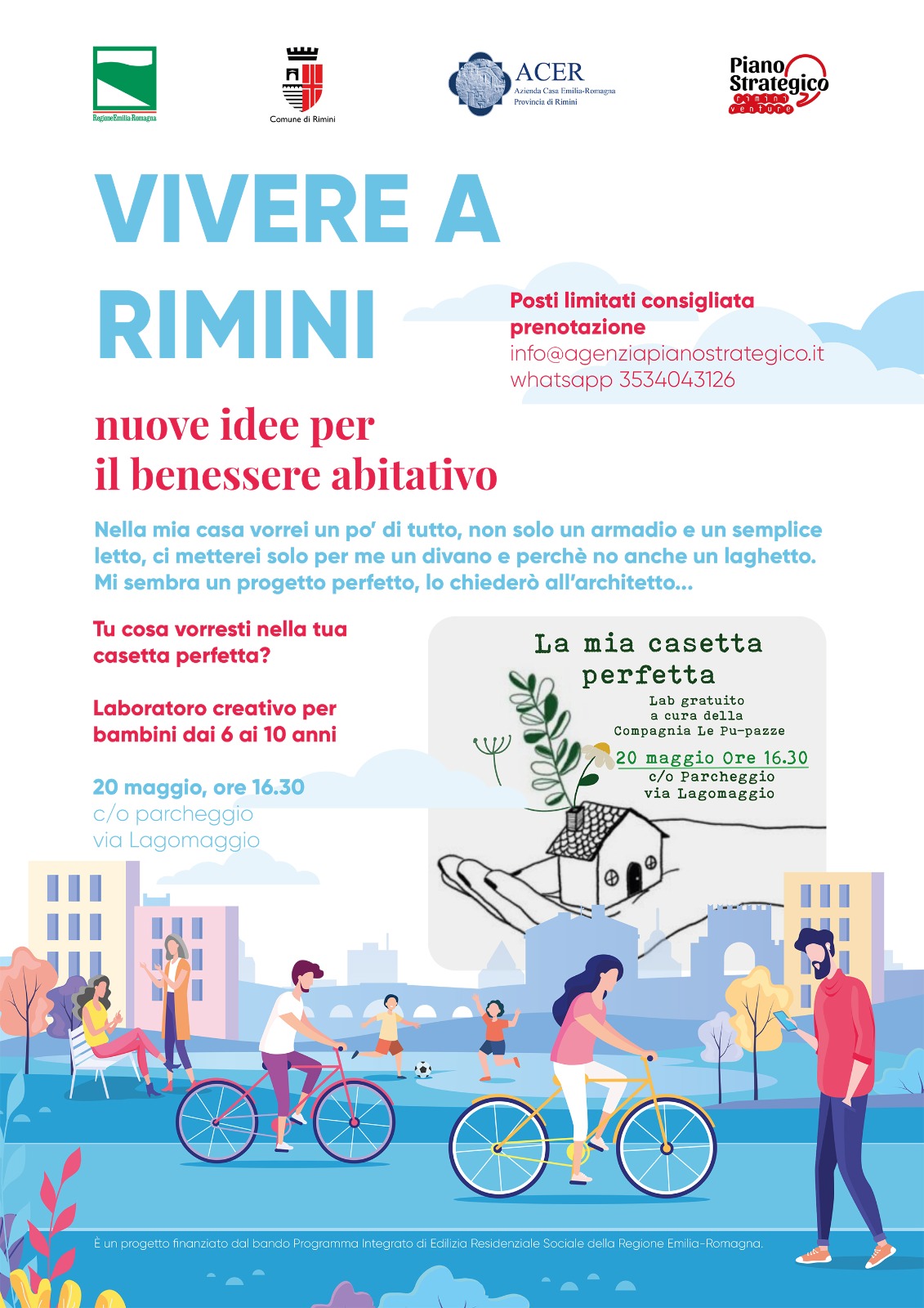 Locandina “Vivere a Rimini: nuove idee per il benessere abitativo” 