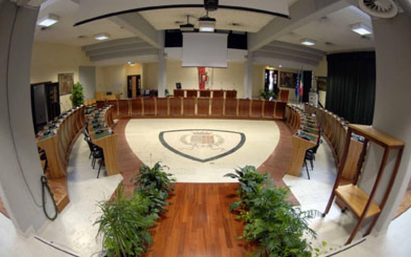 sala del consiglio comunale