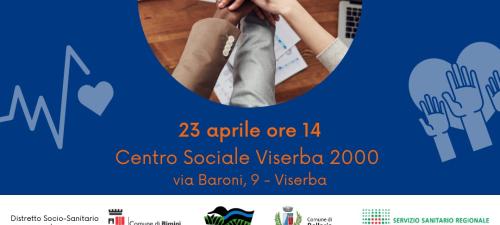 Martedì 23 aprile al Centro Sociale Viserba 2000 primo incontro sulla progettazione del sociale
