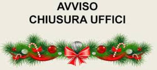 avviso chiusura uffici