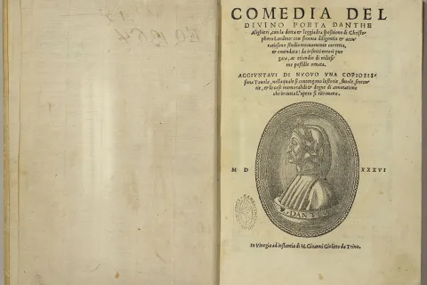 Edizione della Divina Commedia del_____ autore