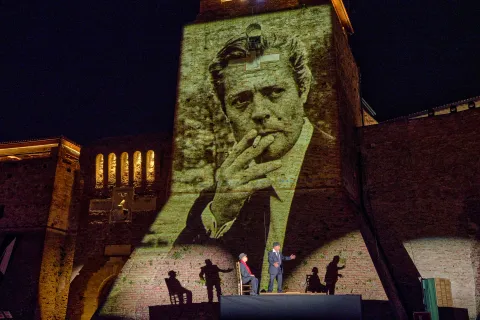 spettacolo apertura Fellini Museum