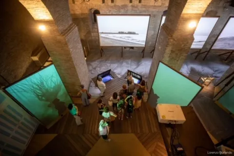 spettacolo apertura Fellini Museum