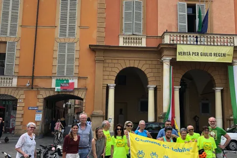 Premiazione Rimini comune ciclabile