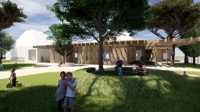 rendering Peter Pan e Galeone Viserba