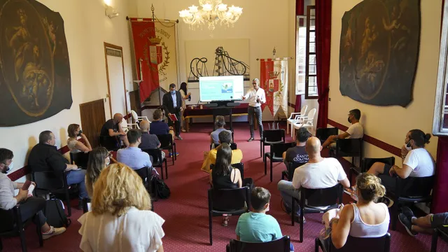 incontro con commercianti di piazza malatesta