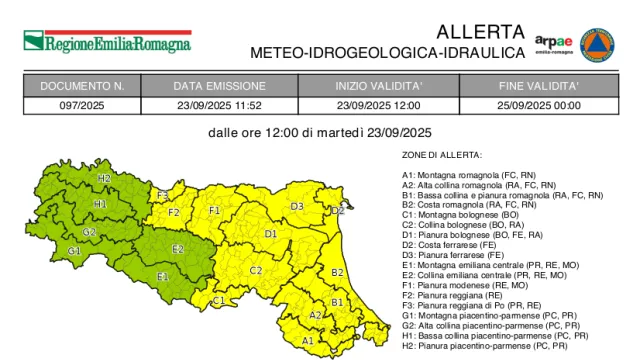 Allerta 097 2025