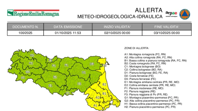 Allerta 100 2025
