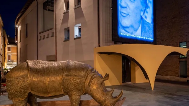 Ingresso palazzo del fulgor