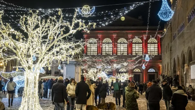luci natale rimini