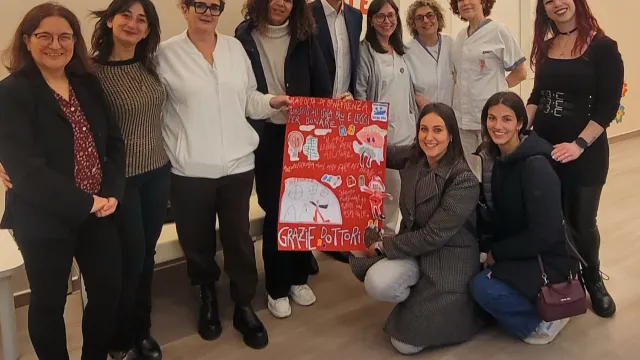 donazione isola blu pediatria oncologica ior comune rimini