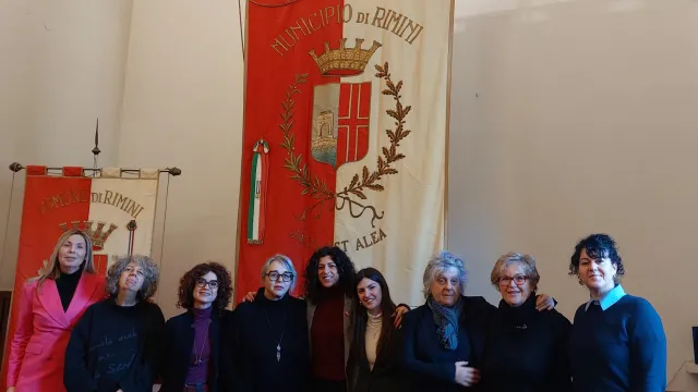 le rappresentanti delle associazioni di rete donne rimini