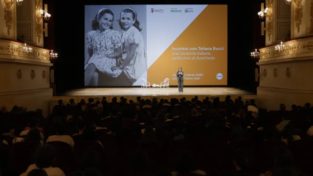 Rimini Teatro Galli - incontro con Tatiana Bucci 21-03-2026