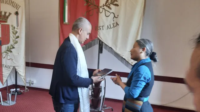 Sindaco e rappresentante del Dalai Lama in Europa