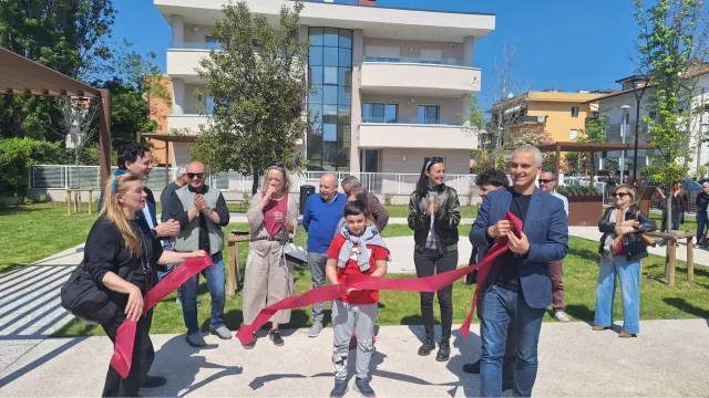 Inaugurazione Giardino di via Armellini-Tommaseo