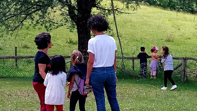 Immagine di archivio del campeggio a Badia Tedalda
