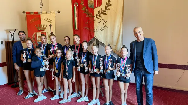 Ginnastica Iride con il Sindaco