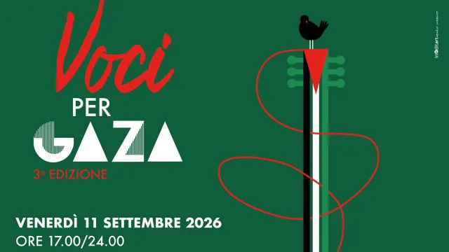 LOCANDINA VOCI PER GAZA 2026