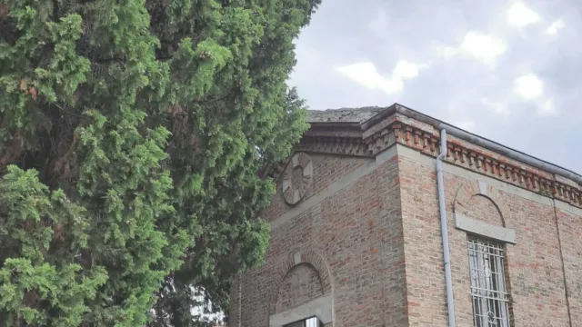 cappellina centrale Cimitero di San Lorenzo in Monte