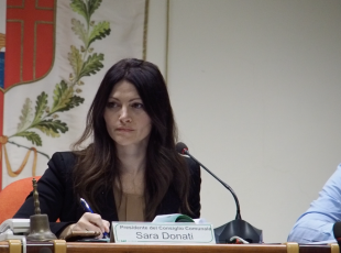 La Presidente del Consiglio Comunale Sara Donati