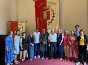 Delegazione della città gemellata di Saint-Maur-des-Fossés a Rimini nella storica giornata del Tour