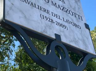 San VIto intitolazione della rotonda dedicata a Umberto Mazzotti