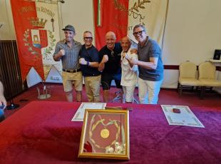 premiati dal comune i fratelli stecca