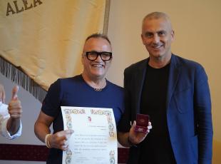 premiati dal comune i fratelli stecca