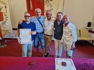 premiati dal comune i fratelli stecca