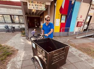 Libri in bici