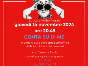 centro per le famiglie serata 14 novembre