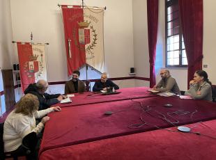 incontro sindaco Sadegholvaad e assessore Gianfreda