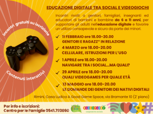 "Educazione digitale tra social e videogiochi"