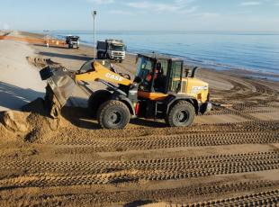 livellamento spiagge