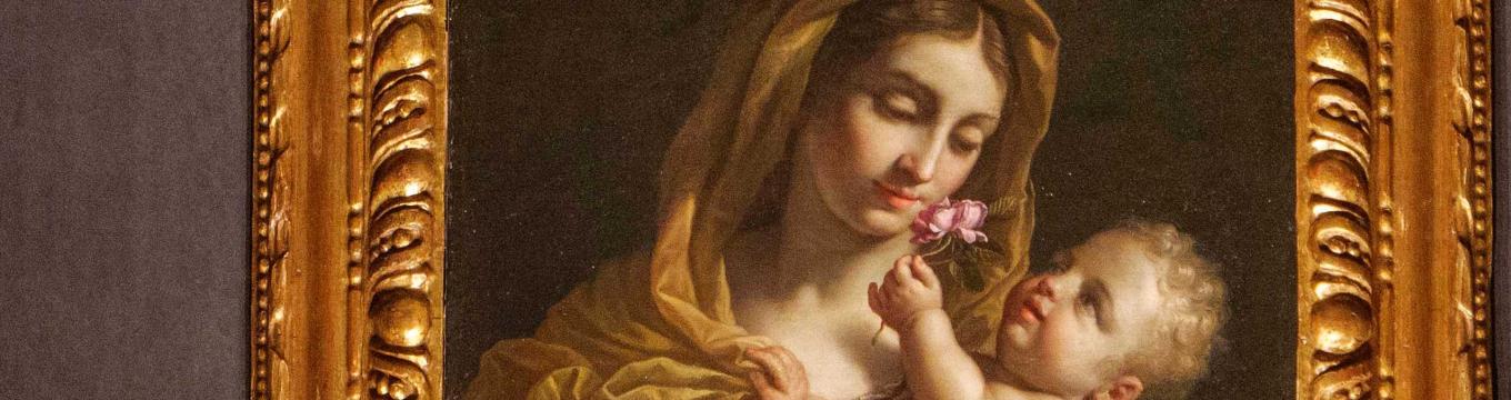 Madonna con bambino - Benedetto Gennari